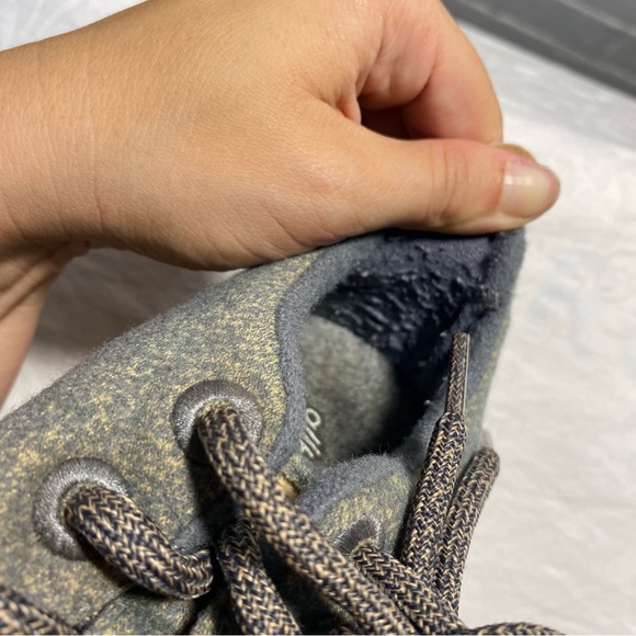 Allbirds Wool Runners Light Heather Gray Women’s 7 Regular Classic Lace Up Grey - Picture 3 of 10